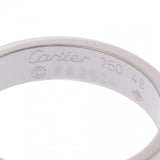 CARTIER カルティエ ミニラブリング #48 8号 レディース K18ホワイトゴールド WG リング・指輪 Aランク 中古 銀蔵