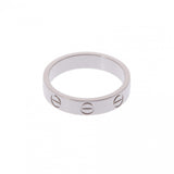 CARTIER カルティエ ミニラブリング #48 8号 レディース K18ホワイトゴールド WG リング・指輪 Aランク 中古 銀蔵