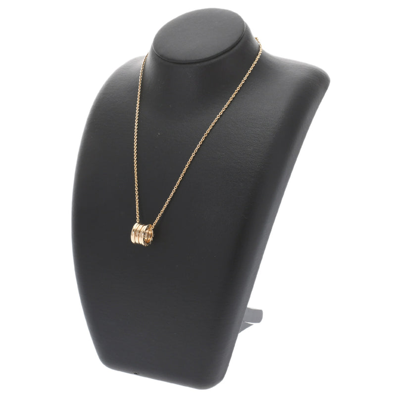 BVLGARI ブルガリ B-ZERO1 レディース K18イエローゴールド YG ネックレス Aランク 中古 銀蔵