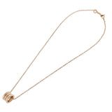 BVLGARI ブルガリ B-ZERO1 レディース K18イエローゴールド YG ネックレス Aランク 中古 銀蔵