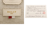 BALLY バリー クリスタリア フラワーモチーフ ブラウン レディース PVC トートバッグ Aランク 中古 銀蔵