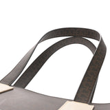 BALLY バリー クリスタリア フラワーモチーフ ブラウン レディース PVC トートバッグ Aランク 中古 銀蔵