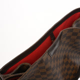 LOUIS VUITTON ルイヴィトン ダミエ カバリヴィントン トートバッグ ブラウン N41108 レディース ダミエキャンバス ハンドバッグ Aランク 中古 銀蔵