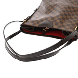LOUIS VUITTON ルイヴィトン ダミエ カバリヴィントン トートバッグ ブラウン N41108 レディース ダミエキャンバス ハンドバッグ Aランク 中古 銀蔵