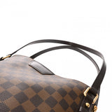 LOUIS VUITTON ルイヴィトン ダミエ カバリヴィントン トートバッグ ブラウン N41108 レディース ダミエキャンバス ハンドバッグ Aランク 中古 銀蔵