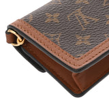 LOUIS VUITTON ルイヴィトン モノグラムリバース マイクロドーフィーヌ ブラウン M80250 レディース モノグラムキャンバス ショルダーバッグ Aランク 中古 銀蔵