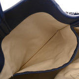 CHANEL シャネル 2WAYチェーントート ブルー レディース ソフトキャビア トートバッグ Bランク 中古 銀蔵