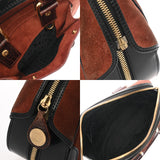 LOUIS VUITTON ルイヴィトン クルーズライン スタンプバッグ PM ブラウン M95238 レディース レザー/スエード ハンドバッグ Bランク 中古 銀蔵