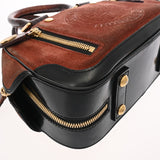 LOUIS VUITTON ルイヴィトン クルーズライン スタンプバッグ PM ブラウン M95238 レディース レザー/スエード ハンドバッグ Bランク 中古 銀蔵