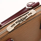 LOUIS VUITTON ルイヴィトン エピ アルマ BB トリコロール 2WAY キャメル/ブラック/ボルドー M51971 レディース エピレザー ハンドバッグ ABランク 中古 銀蔵