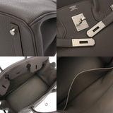 HERMES エルメス バーキン 30 エタン A刻印(2017年頃) レディース トゴ ハンドバッグ Aランク 中古 銀蔵