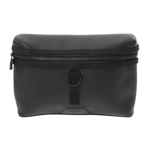 LOUIS VUITTON ルイヴィトン ダークアンフィニティ メッセンジャー PM ノワール M52176 メンズ カーフ エクリプスグレーズ ボディバッグ Aランク 中古 銀蔵
