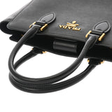PRADA プラダ 2WAYバッグ ブラック 1BA113 レディース サフィアーノ ハンドバッグ ABランク 中古 銀蔵