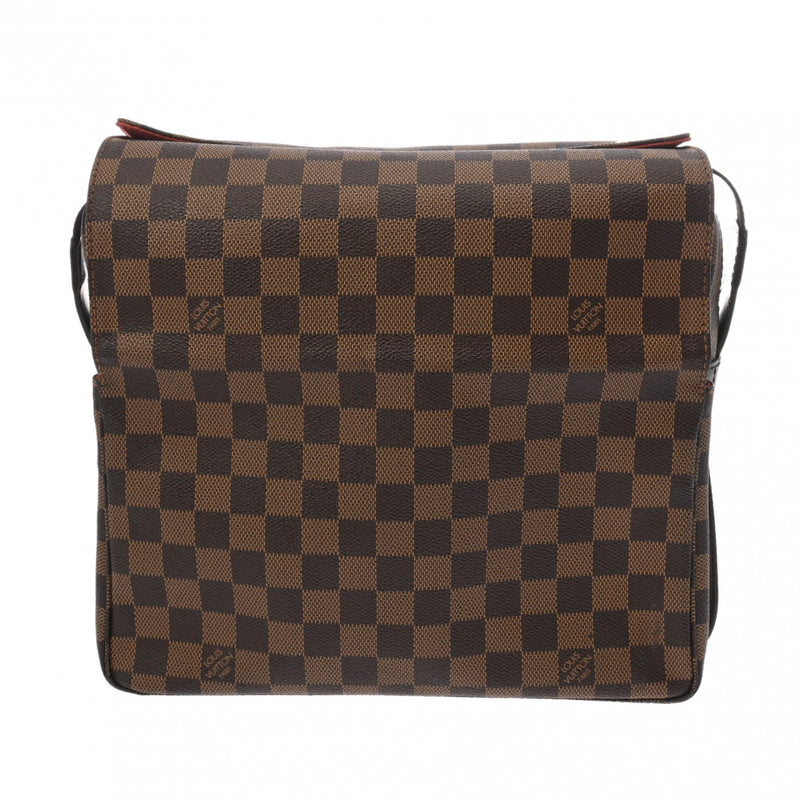 LOUIS VUITTON ルイヴィトン ダミエ ナヴィグリオ ブラウン N45255 ユニセックス ダミエキャンバス ショルダーバッグ ABランク 中古 銀蔵