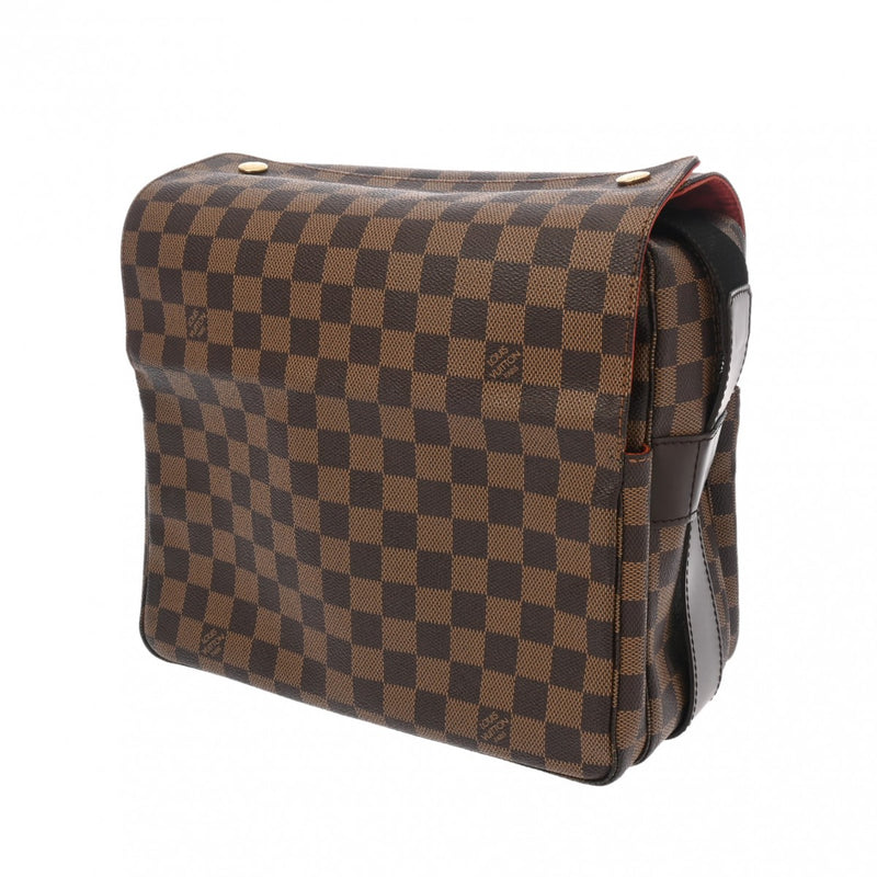 LOUIS VUITTON ルイヴィトン ダミエ ナヴィグリオ ブラウン N45255 ユニセックス ダミエキャンバス ショルダーバッグ ABランク 中古 銀蔵