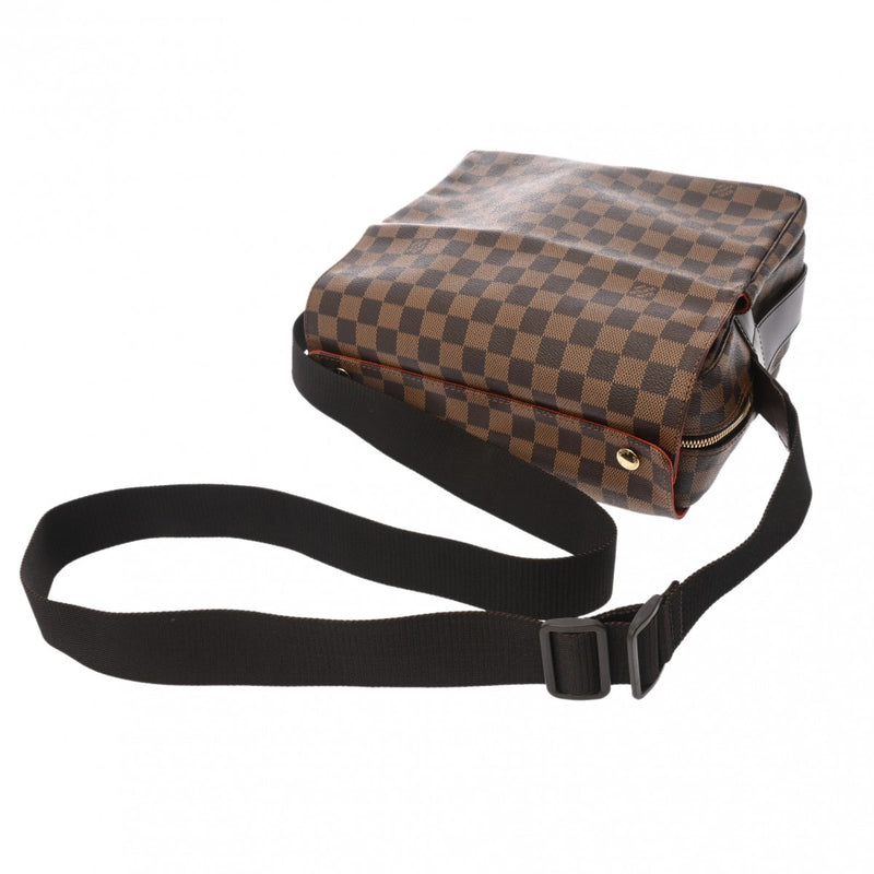 LOUIS VUITTON ルイヴィトン ダミエ ナヴィグリオ ブラウン N45255 ユニセックス ダミエキャンバス ショルダーバッグ ABランク 中古 銀蔵
