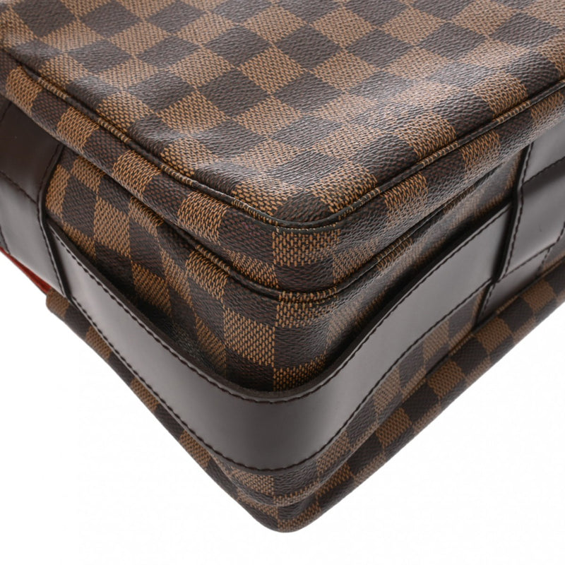 LOUIS VUITTON ルイヴィトン ダミエ ナヴィグリオ ブラウン N45255 ユニセックス ダミエキャンバス ショルダーバッグ ABランク 中古 銀蔵