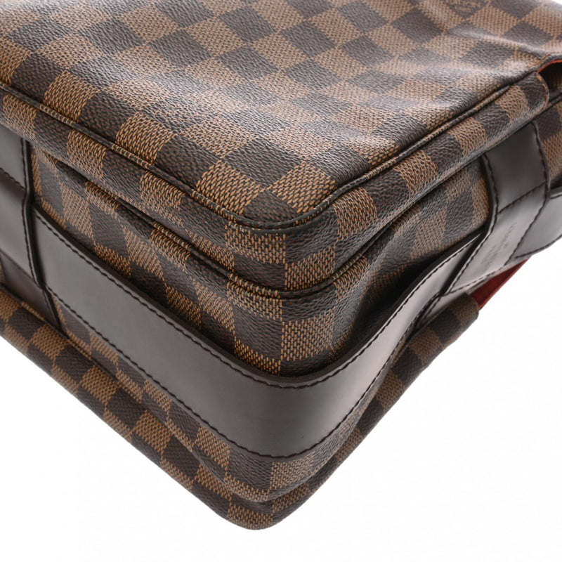 LOUIS VUITTON ルイヴィトン ダミエ ナヴィグリオ ブラウン N45255 ユニセックス ダミエキャンバス ショルダーバッグ ABランク 中古 銀蔵