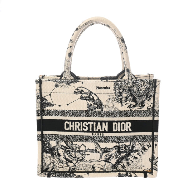 クリスチャンディオール ブックトート スモール ゾディアック ホワイト