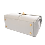 CELINE セリーヌ スモール 16セーズバッグ グレー 188003 レディース サテンドカーフスキン ハンドバッグ Aランク 中古 銀蔵