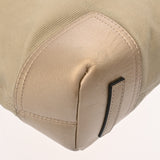 LOEWE ロエベ ブロンズ/ベージュ レディース キャンバス レザー ショルダーバッグ Bランク 中古 銀蔵