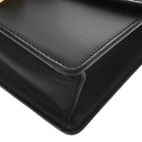 GUCCI グッチ シルヴィ ミニ チェーンショルダー ブラック 431666 レディース レザー ショルダーバッグ ABランク 中古 銀蔵