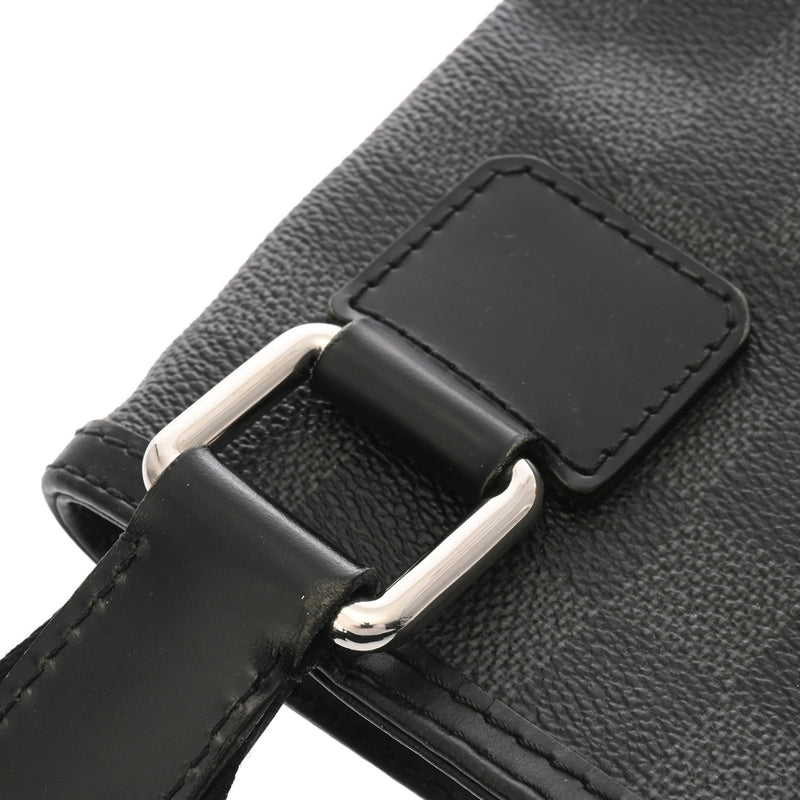 LOUIS VUITTON ルイヴィトン ダミエグラフィット トマス ブラック/グレー N58028 VI4039 メンズ ダミエキャンバス ショルダーバッグ ABランク 中古 銀蔵