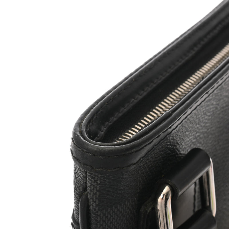LOUIS VUITTON ルイヴィトン ダミエグラフィット トマス ブラック/グレー N58028 VI4039 メンズ ダミエキャンバス ショルダーバッグ ABランク 中古 銀蔵