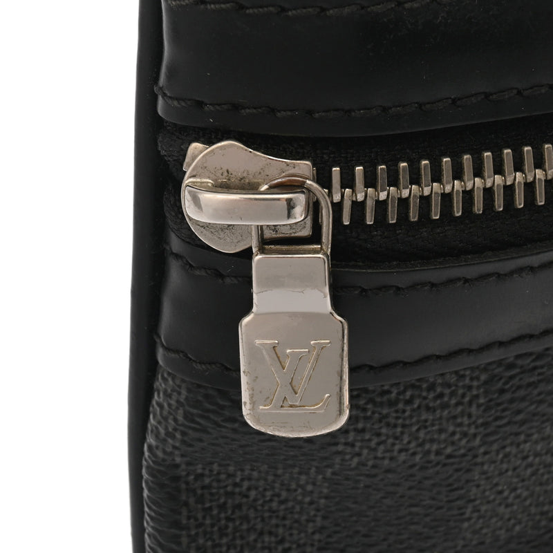 LOUIS VUITTON ルイヴィトン ダミエグラフィット トマス ブラック/グレー N58028 VI4039 メンズ ダミエキャンバス ショルダーバッグ ABランク 中古 銀蔵