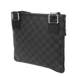 LOUIS VUITTON ルイヴィトン ダミエグラフィット トマス ブラック/グレー N58028 VI4039 メンズ ダミエキャンバス ショルダーバッグ ABランク 中古 銀蔵