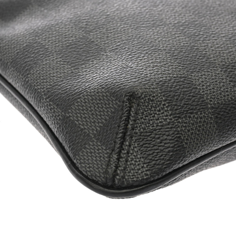 LOUIS VUITTON ルイヴィトン ダミエグラフィット トマス ブラック/グレー N58028 VI4039 メンズ ダミエキャンバス ショルダーバッグ ABランク 中古 銀蔵