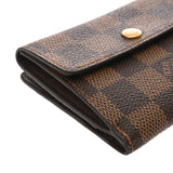 LOUIS VUITTON ルイヴィトン ダミエ ラドロー ブラウン N62925 ユニセックス ダミエキャンバス コインケース ABランク 中古 銀蔵