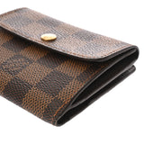 LOUIS VUITTON ルイヴィトン ダミエ ラドロー ブラウン N62925 ユニセックス ダミエキャンバス コインケース ABランク 中古 銀蔵