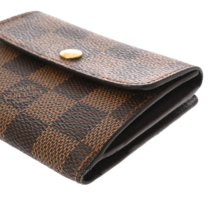 LOUIS VUITTON ルイヴィトン ダミエ ラドロー ブラウン N62925 ユニセックス ダミエキャンバス コインケース ABランク 中古 銀蔵