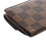 LOUIS VUITTON ルイヴィトン ダミエ ラドロー ブラウン N62925 ユニセックス ダミエキャンバス コインケース ABランク 中古 銀蔵