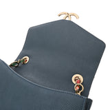 CHANEL シャネル マトラッセ 2WAYバッグ ブルー レディース キャビアスキン ハンドバッグ Bランク 中古 銀蔵