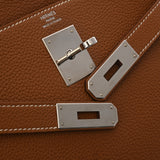 HERMES エルメス ケリー 28 内縫い 2WAY ゴールド Y刻印(2020年頃)  レディース トゴ ハンドバッグ Aランク 中古 銀蔵