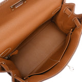 HERMES エルメス ケリー 28 内縫い 2WAY ゴールド Y刻印(2020年頃)  レディース トゴ ハンドバッグ Aランク 中古 銀蔵