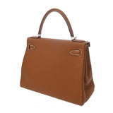 HERMES エルメス ケリー 28 内縫い 2WAY ゴールド Y刻印(2020年頃)  レディース トゴ ハンドバッグ Aランク 中古 銀蔵