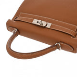 HERMES エルメス ケリー 28 内縫い 2WAY ゴールド Y刻印(2020年頃)  レディース トゴ ハンドバッグ Aランク 中古 銀蔵