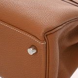 HERMES エルメス ケリー 28 内縫い 2WAY ゴールド Y刻印(2020年頃)  レディース トゴ ハンドバッグ Aランク 中古 銀蔵