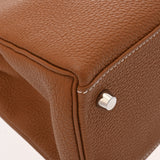 HERMES エルメス ケリー 28 内縫い 2WAY ゴールド Y刻印(2020年頃)  レディース トゴ ハンドバッグ Aランク 中古 銀蔵
