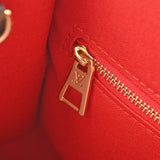 LOUIS VUITTON ルイヴィトン モノグラムリバース オンザゴー PM ブラウン M46373 レディース モノグラムキャンバス ハンドバッグ 新同 中古 銀蔵