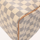LOUIS VUITTON ルイヴィトン ダミエアズール スピーディ25 ホワイト N41534 レディース ダミエアズールキャンバス ハンドバッグ Aランク 中古 銀蔵