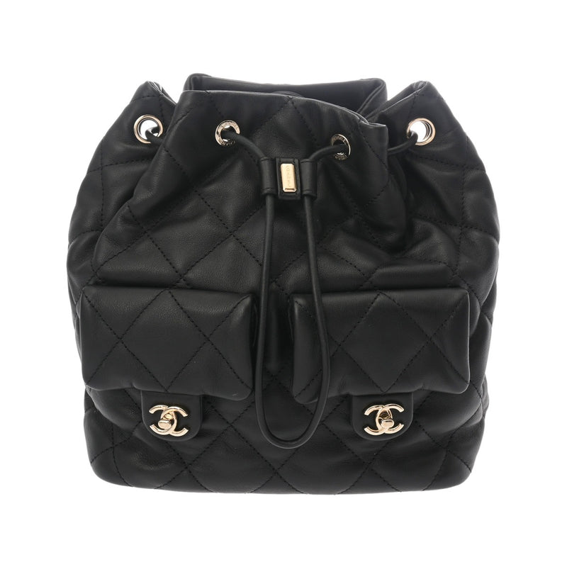 CHANEL シャネル マトラッセ ブラック AS4342 レディース ラムスキン リュック・デイパック Aランク 中古 銀蔵
