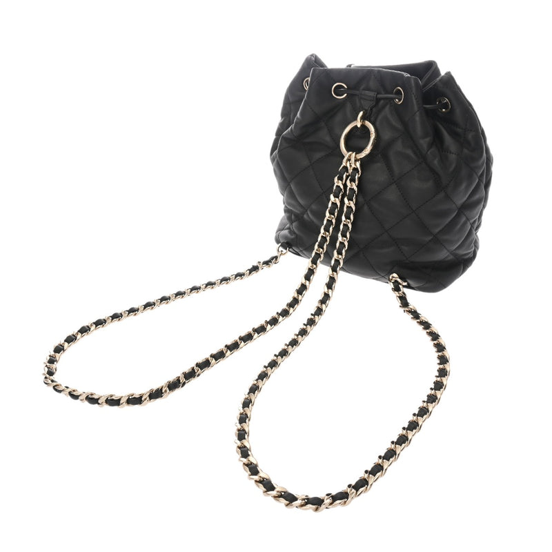 CHANEL シャネル マトラッセ ブラック AS4342 レディース ラムスキン リュック・デイパック Aランク 中古 銀蔵