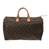 LOUIS VUITTON ルイヴィトン モノグラム スピーディ 40 ブラウン M41522 ユニセックス モノグラムキャンバス ハンドバッグ Bランク 中古 銀蔵