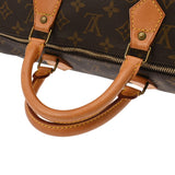 LOUIS VUITTON ルイヴィトン モノグラム スピーディ 40 ブラウン M41522 ユニセックス モノグラムキャンバス ハンドバッグ Bランク 中古 銀蔵