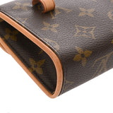 LOUIS VUITTON ルイヴィトン モノグラム ポシェットフロランティーヌ ベルトS ブラウン M51855 レディース モノグラムキャンバス ウエストバッグ ABランク 中古 銀蔵