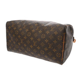 LOUIS VUITTON ルイヴィトン モノグラム スピーディ 35 ブラウン M41524 レディース モノグラムキャンバス ハンドバッグ Bランク 中古 銀蔵